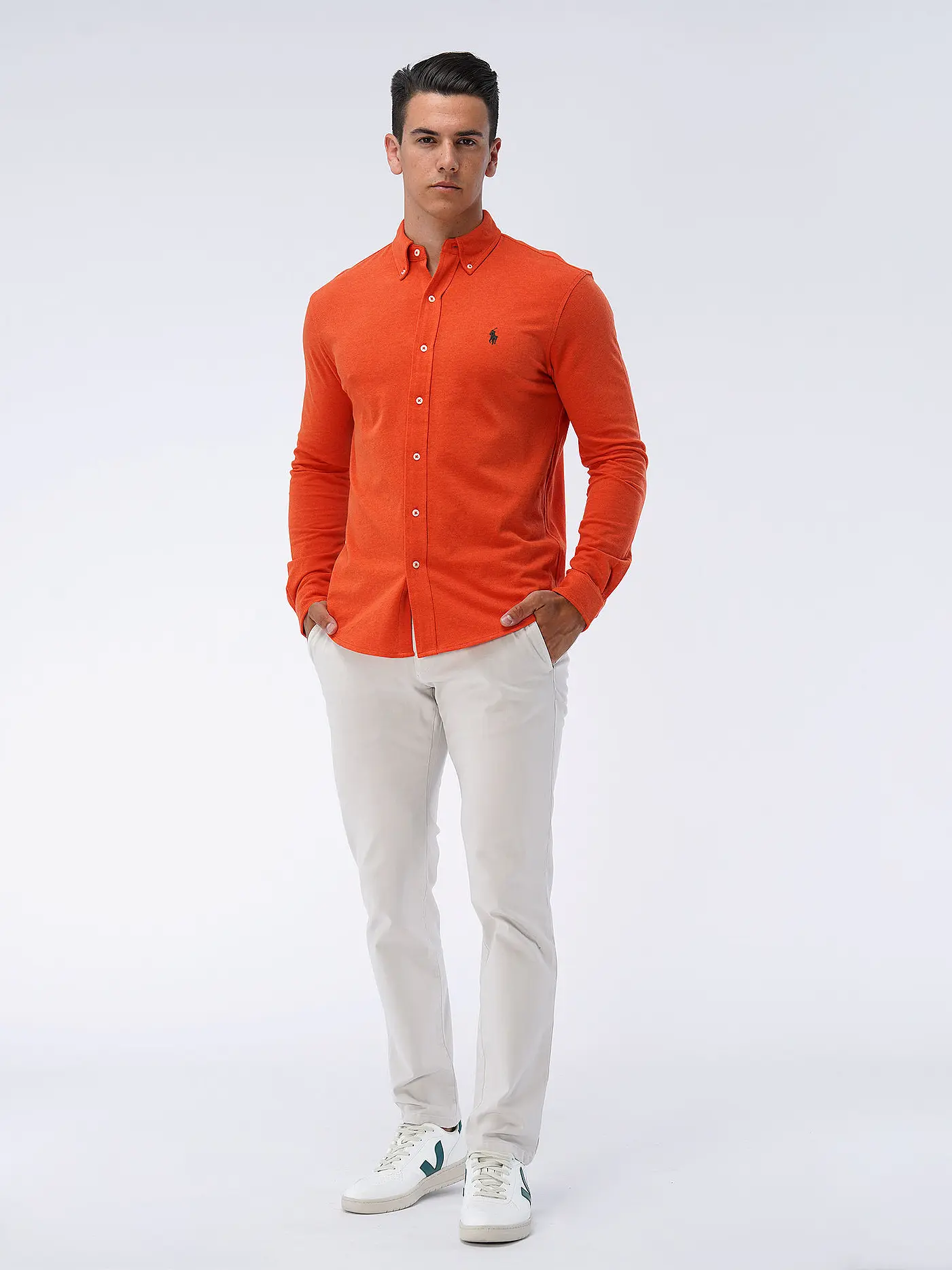 POLO RALPH LAUREN | Hemd Modern Fit | rot